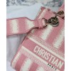 Dior Medium Lady D-Lite Bag Pink