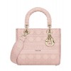 Dior Medium Lady D-lite Embroidered Cannage Bag