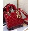 Dior My Abcdior Lady Dior Bag Red