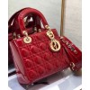 Dior My Abcdior Lady Dior Bag Red