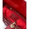 Dior My Abcdior Lady Dior Bag Red