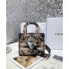 Christian Dior Medium Lady D-Lite Bag Apricot