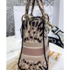 Christian Dior Medium Lady D-Lite Bag Apricot