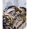 Christian Dior Medium Lady D-Lite Bag Apricot