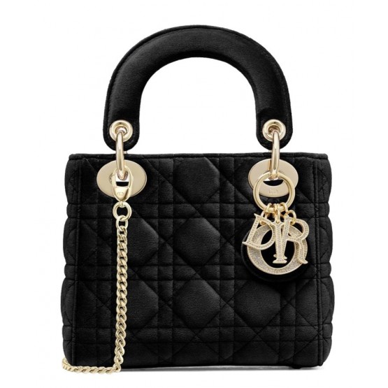 Dior Mini Lady Dior Bag Black