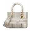Dior Medium Lady D-Lite Bag Apricot