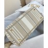 Dior Medium Lady D-Lite Bag Apricot