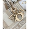 Dior Medium Lady D-Lite Bag Apricot