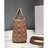 Dior Lady Dior 24cm Ultra-Matte Bag
