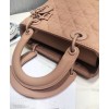 Dior Lady Dior 24cm Ultra-Matte Bag