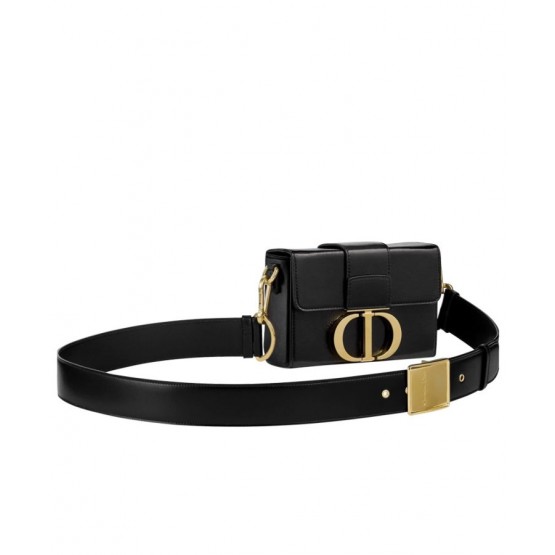 Dior 30 Montaigne Box Bag Black