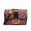 Dior 30 Montaigne flap bag Red