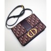 Dior 30 Montaigne flap bag Red