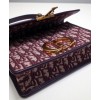 Dior 30 Montaigne flap bag Red
