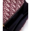 Dior 30 Montaigne flap bag Red