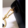 Dior 30 Montaigne Lambskin Box Bag Black