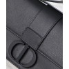 Dior 30 Montaigne Lambskin Box Bag Black