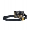 Dior 30 Montaigne Jacquard Canvas Box Bag Dark Blue