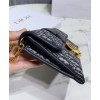 Dior 30 Montaigne Jacquard Canvas Clutch Bag Dark Blue
