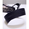 Dior Oblique Jacquard And Alex Foxton Print Saddle Bag Dark Blue
