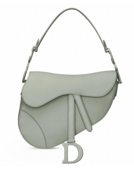 Dior Saddle Ultra-Matte Bag Gray