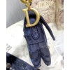 Dior Saddle Camouflage Embroidered Canvas Bag