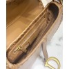 Dior Grooved Edges Soft Cowhide Leather Saddle Bag