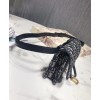Dior Oblique Saddle Belt Bag Dark Blue