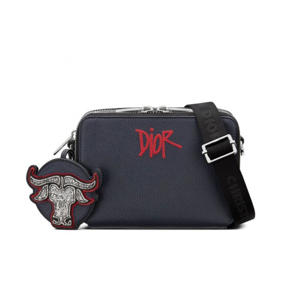 Dior And Shawn Clutch Dark Blue