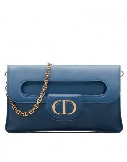 Dior Medium Diordouble Bag Blue