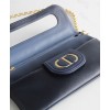 Dior Medium Diordouble Bag Blue