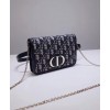 Christian Dior 30 Montaigne 2-In-1 Pouch Dark Blue