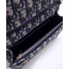 Christian Dior 30 Montaigne 2-In-1 Pouch Dark Blue