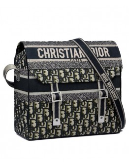 Dior Oblique Diorcamp Messenger Bag Green
