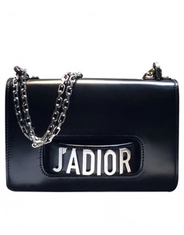 Dior J ADIOR Flap Bag With Chain In Calfskin M9000
