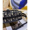 Dior Medium Dior Bobby Handbag Dark Blue