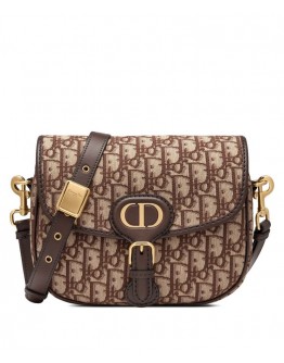 Dior Medium Dior Bobby Bag Coffee