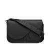 Christian Dior Saddle Messenger Bag Black