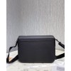 Christian Dior Saddle Messenger Bag Black