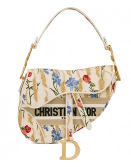 Dior Saddle Bag Yellow
