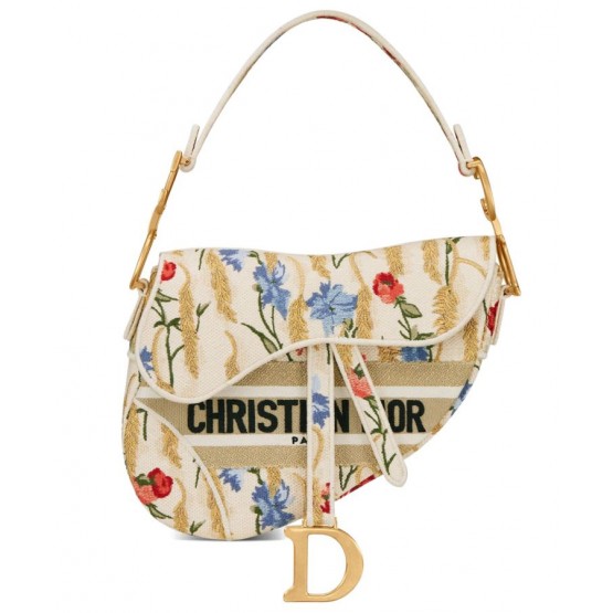 Dior Saddle Bag Yellow