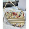 Dior Saddle Bag Yellow