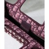 Dior Mini Book Tote Original Dior Oblique Embroidered Canvas Bag