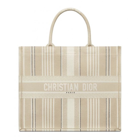 Dior Book Tote Apricot