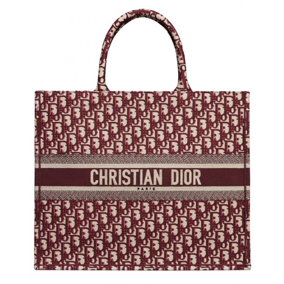 Dior Book Tote bag M1286 Red