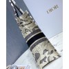 Dior Blue Multicolor Dior Around the World Embroidery Blue