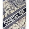 Dior Blue Multicolor Dior Around the World Embroidery Blue