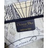 Dior Blue Multicolor Dior Around the World Embroidery Blue