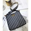 Dior Oblique Canvas Dark Blue
