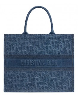 Dior Book Tote bag M1286 Blue